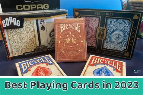 Best Playing Cards in 2024 (Tested By Us) .